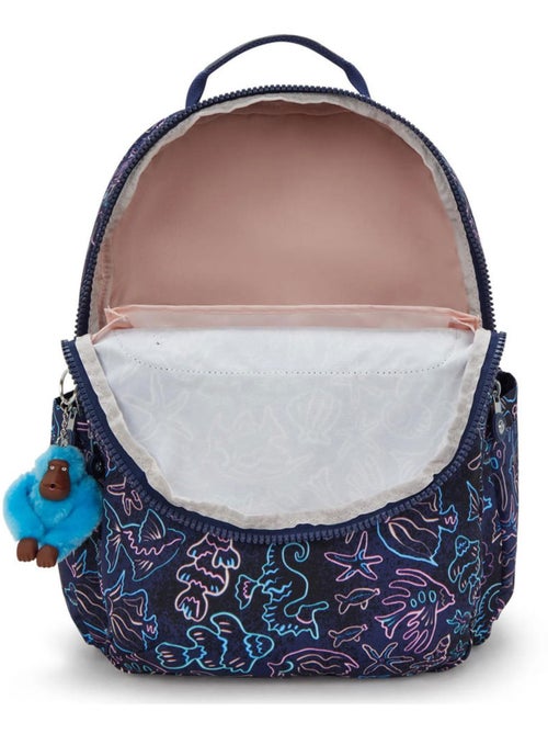 Mochila kipling seoul college extra disco fish 44 cm - bolsillo para ordenador - Kiabi