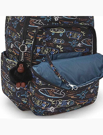 Mochila kipling seoul college extra skate 44 cm - bolsillo para ordenador