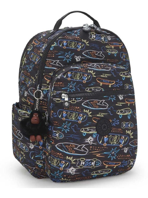 Mochila kipling seoul college extra skate 44 cm - bolsillo para ordenador - Kiabi Mochila kipling seoul college extra skate 44 cm - bolsillo para ordenador - Kiabi