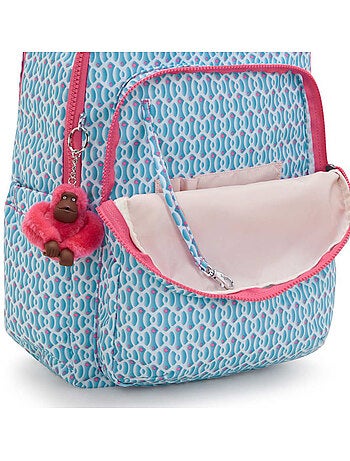 Mochila kipling seoul lap 44 cm con bolsillo para ordenador - color dreamy geo combo