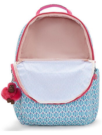 Mochila kipling seoul lap 44 cm con bolsillo para ordenador - color dreamy geo combo