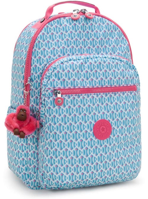 Mochila kipling seoul lap 44 cm con bolsillo para ordenador - color dreamy geo combo - Kiabi Mochila kipling seoul lap 44 cm con bolsillo para ordenador - color dreamy geo combo - Kiabi