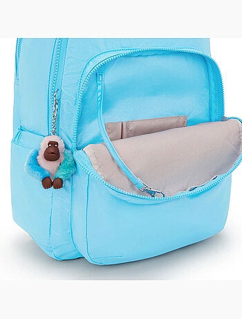 Mochila kipling seoul lap sea blue 44 cm - compartimento para ordenador