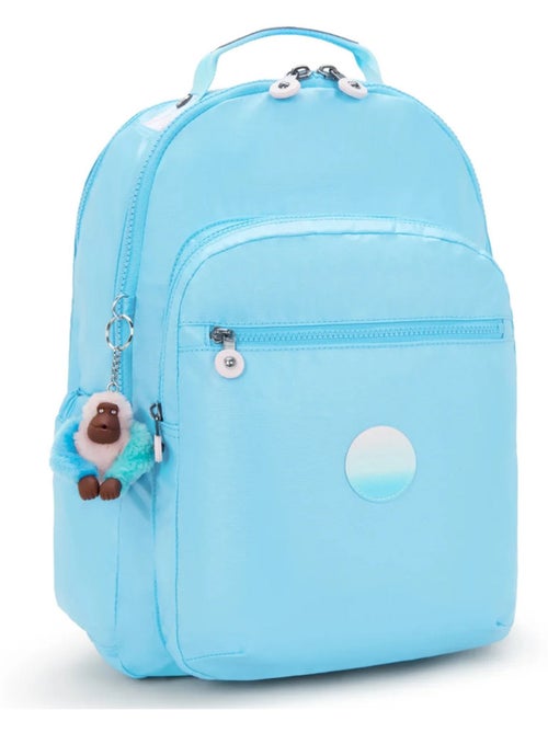 Mochila kipling seoul lap sea blue 44 cm - compartimento para ordenador - Kiabi
