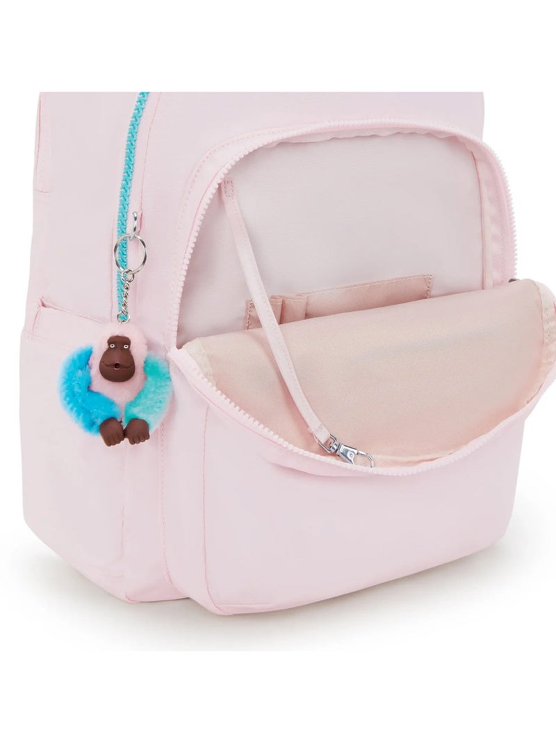 Mochila kipling seoul lap sea pink 44 cm - compartimento para ordenador Azul Rosa - Kiabi