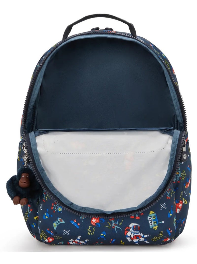 Mochila kipling seoul lap space game 44 cm con bolsillo para ordenador Multicolor - Kiabi