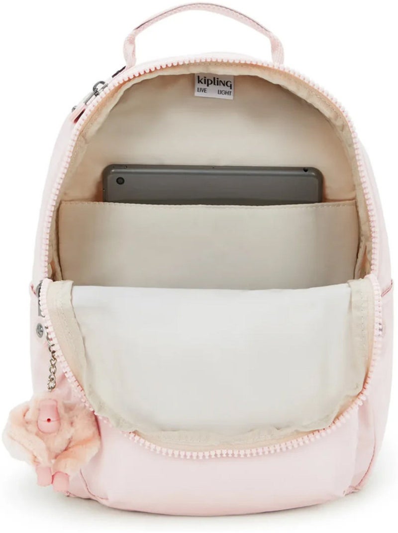 Mochila kipling seoul s 14 l con compartimento de 13 pulgadas Rosa - Kiabi