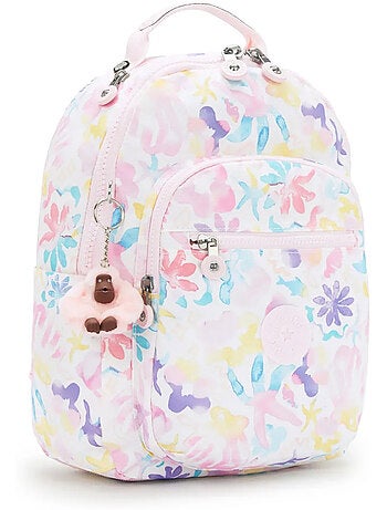 Mochila kipling seoul s aqua sea 35 cm - con compartimento para tableta