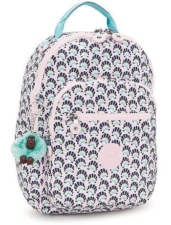 Mochila kipling seoul s coquillages 35 cm - con bolsillo para tableta