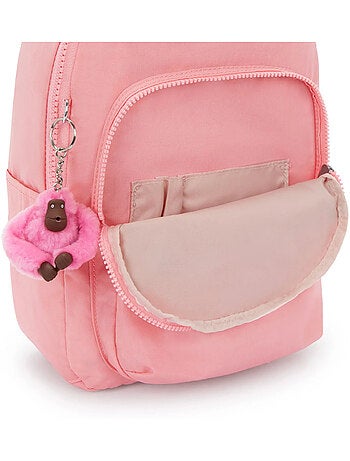 Mochila kipling seoul s coral sea 35 cm - con bolsillo protector para tableta