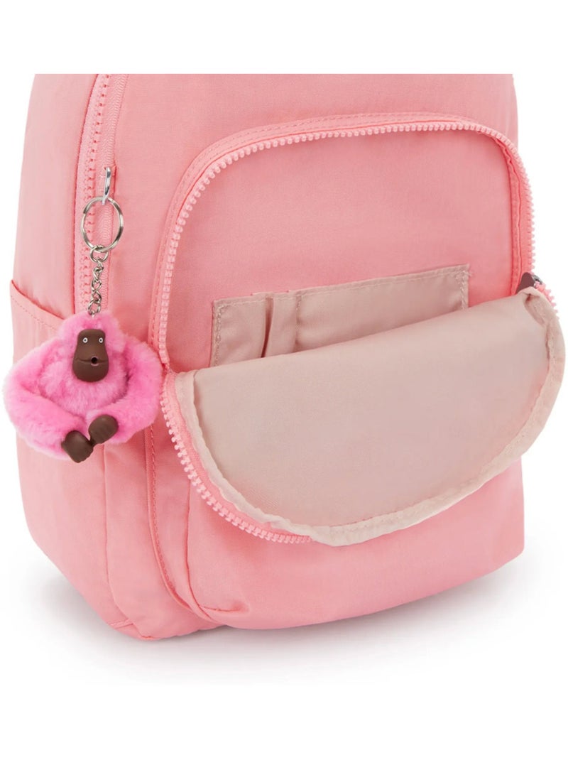 Mochila kipling seoul s coral sea 35 cm - con bolsillo protector para tableta Rosa - Kiabi