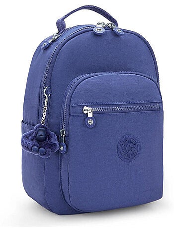 Mochila kipling seoul s ocean blue 35 cm - con bolsillo protector para tableta