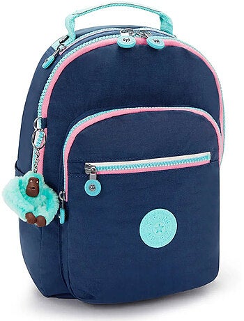 Mochila kipling seoul s resort navy 35 cm - con bolsillo protector para tableta