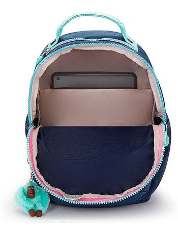 Mochila kipling seoul s resort navy 35 cm - con bolsillo protector para tableta