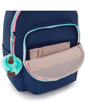 Mochila kipling seoul s resort navy 35 cm - con bolsillo protector para tableta