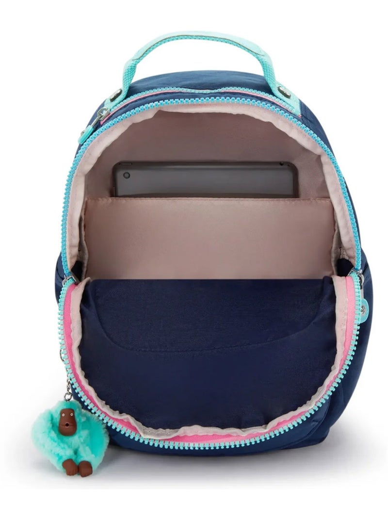 Mochila kipling seoul s resort navy 35 cm - con bolsillo protector para tableta Azul Rosa - Kiabi