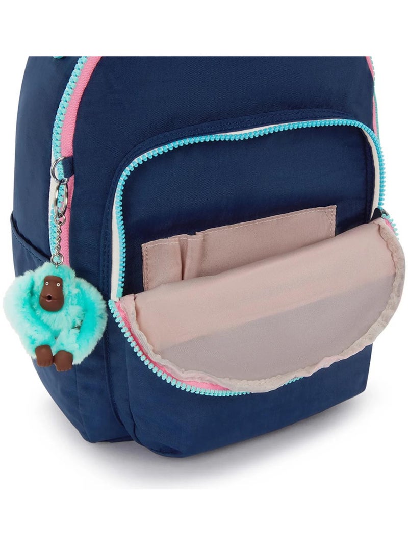 Mochila kipling seoul s resort navy 35 cm - con bolsillo protector para tableta Azul Rosa - Kiabi