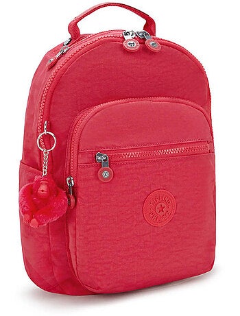 Mochila kipling seoul s resort pink 35 cm - con bolsillo protector para tableta