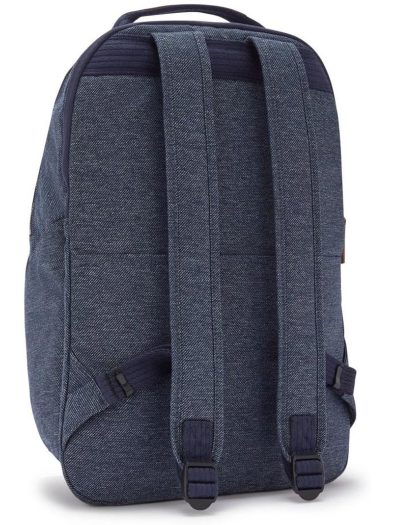 Mochila kipling troy 23 l con compartimento para portátil de 15 pulgadas Azul - Kiabi