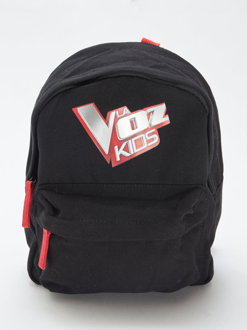 Mochila 'La Voz' NEGRO - Kiabi