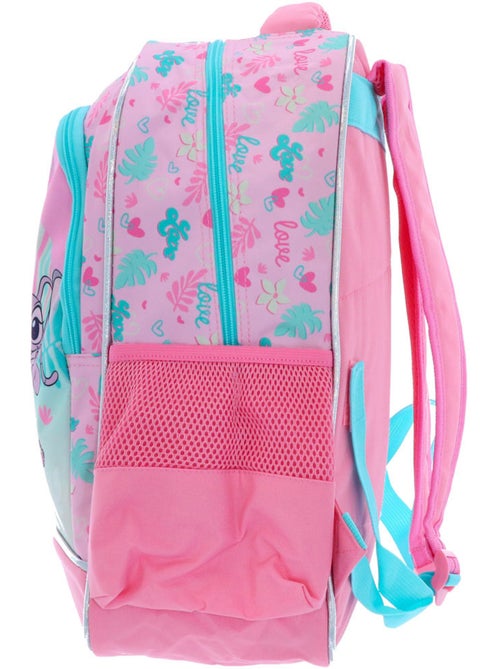 Mochila lilo y stitch 38 cm con compartimentos con cremallera - Kiabi Mochila lilo y stitch 38 cm con compartimentos con cremallera - Kiabi