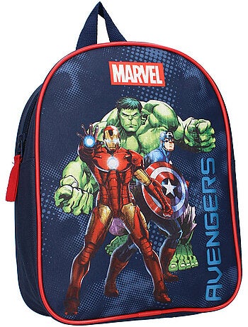 Mochila los vengadores con estampado marvel de tejido resistente