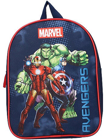 Mochila los vengadores con estampado marvel de tejido resistente