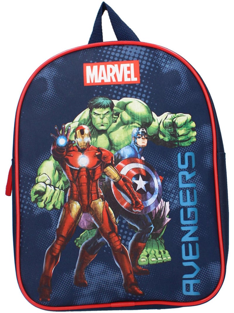Mochila los vengadores con estampado marvel de tejido resistente Azul marino - Kiabi