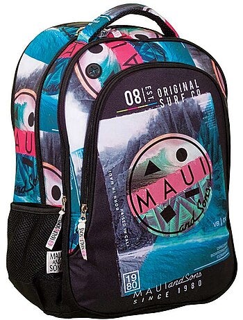 Mochila maui & sons tropical 48 cm – 2 compartimentos con cremallera maui & sons