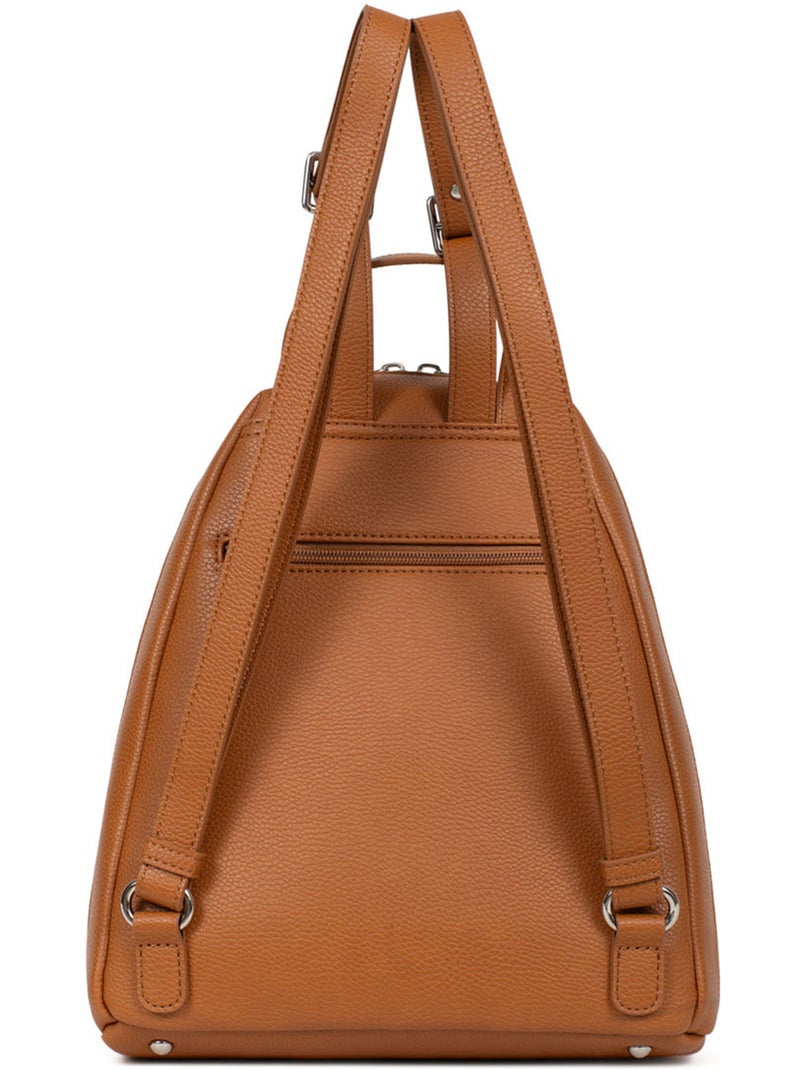 Mochila maya hexagona Marrón caramelo - Kiabi
