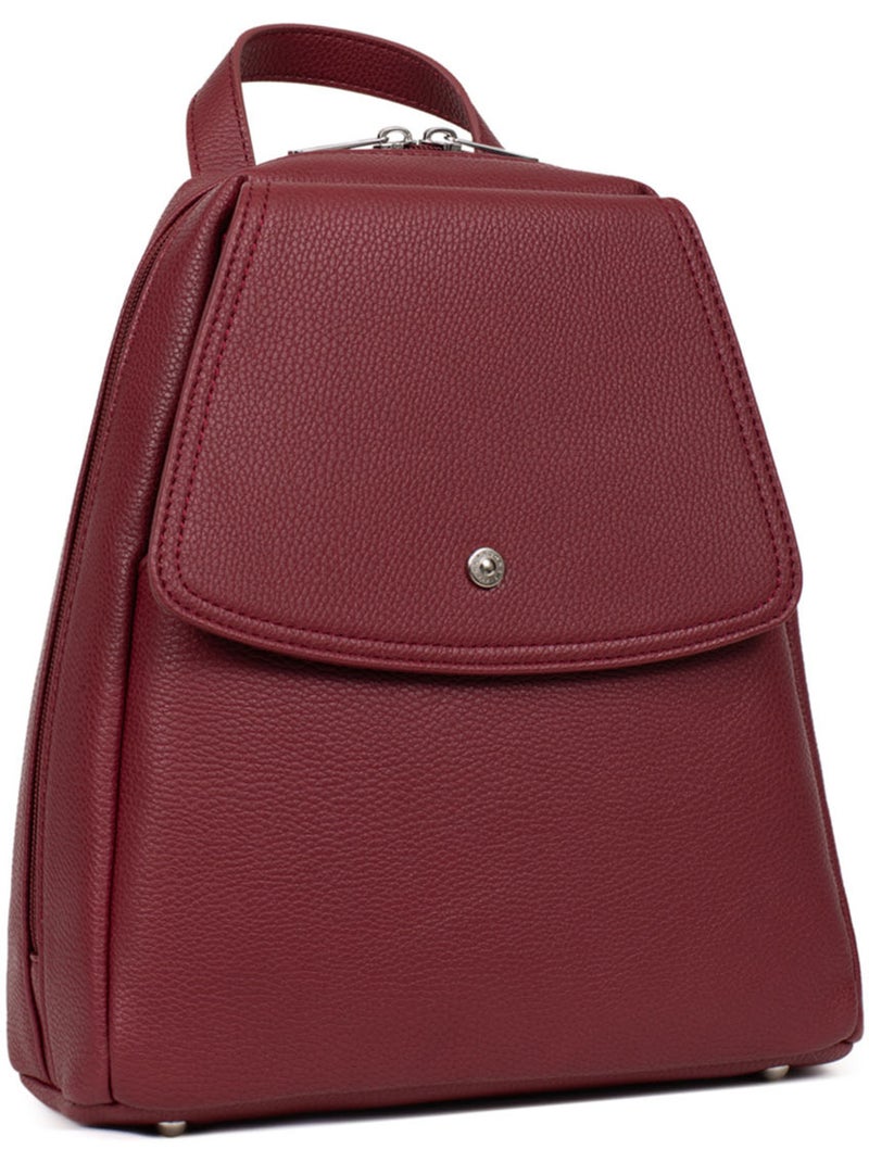 Mochila maya hexagona Rojo carmín - Kiabi