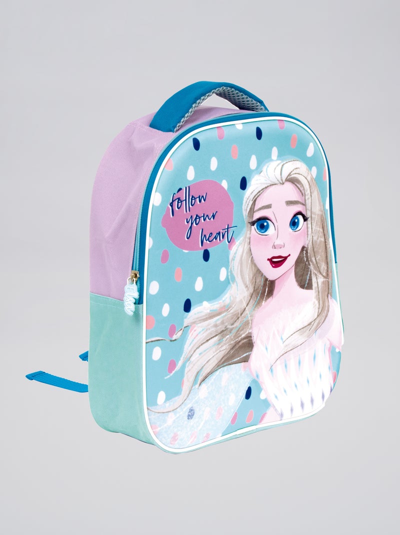 Mochila mediana 'Elsa' azul - Kiabi