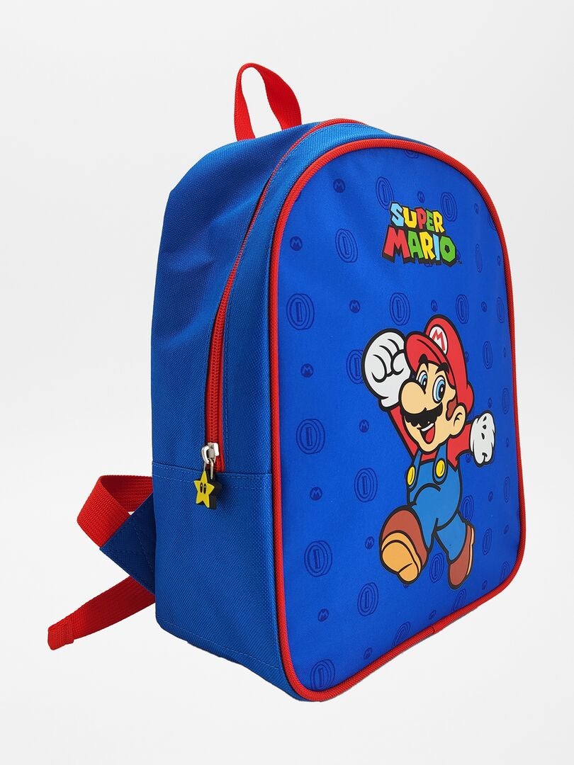 Mochila mediana 'Mario' azul - Kiabi