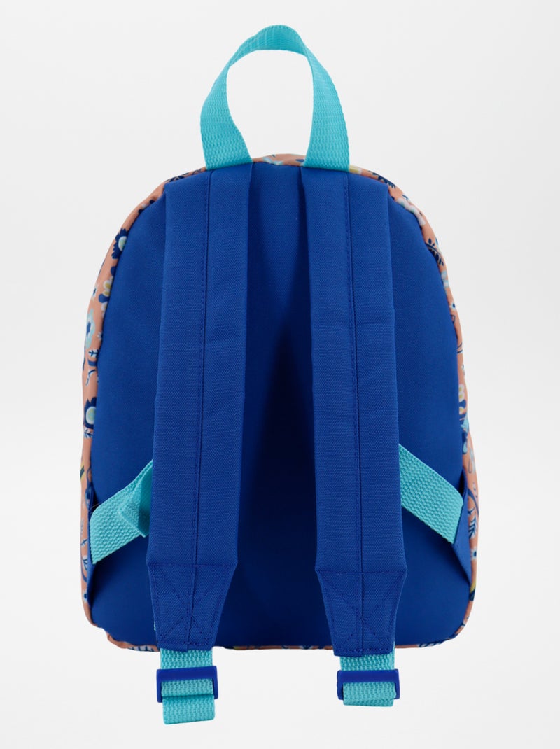 Mochila mediana 'Stitch' azul - Kiabi