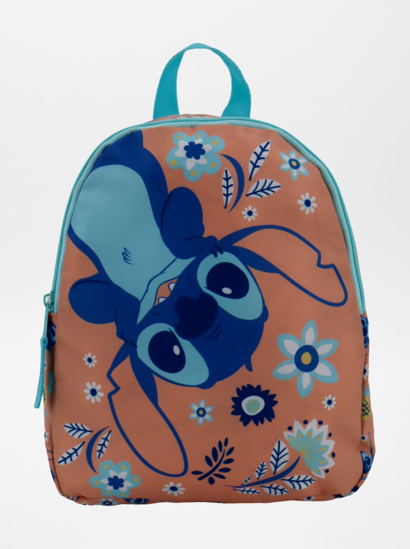 Mochila mediana 'Stitch' azul - Kiabi