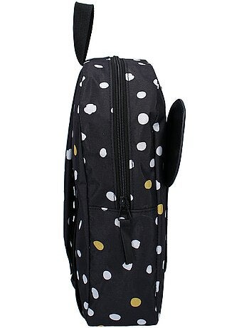 Mochila mickey mouse con appliqué pu y motivo pois