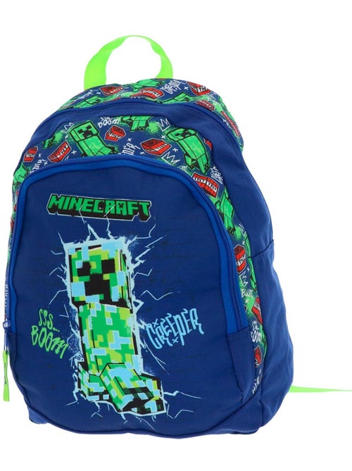 Mochila minecraft creeper 38 cm con asas verde neón - Kiabi Mochila minecraft creeper 38 cm con asas verde neón - Kiabi