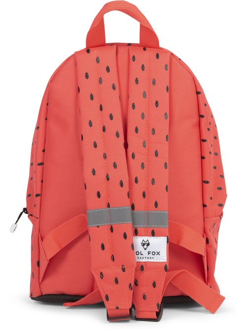 Mochila mini niña POL FOX TUTTI FRUTTI roja y naranja motivo fruta infantil - Kiabi Mochila mini niña POL FOX TUTTI FRUTTI roja y naranja motivo fruta infantil - Kiabi