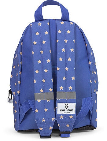Mochila mini niño POL FOX CATCH azul motivo estrella infantil