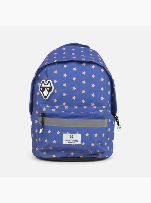 Mochila mini niño POL FOX CATCH azul motivo estrella infantil - Kiabi Mochila mini niño POL FOX CATCH azul motivo estrella infantil - Kiabi