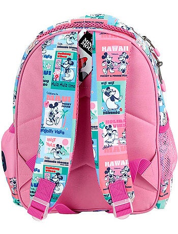 Mochila minnie estilo vintage 30 cm con bolsillos con cremallera