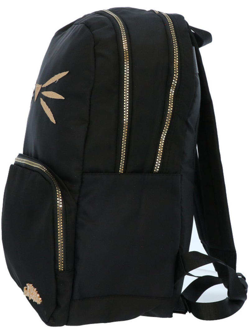 Mochila miss lemonade de tejido sintético con motivo de gato dorado cmp Negro Dorado - Kiabi