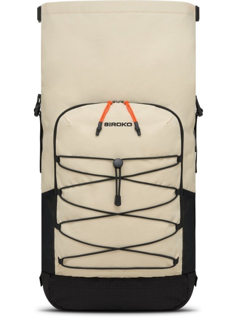 Mochila montaña 25l senderismo hombre y mujer ridge pack 25 sand Beige - Kiabi