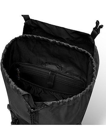 Mochila montaña 35l funda impermeable senderismo hombre y mujer weddell 35 blac
