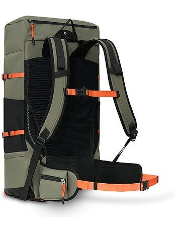 Mochila montaña 50l funda impermeable senderismo hombre y mujer venture 50 gree