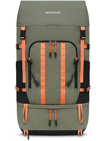 Mochila montaña 50l funda impermeable senderismo hombre y mujer venture 50 gree