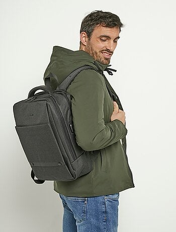 Mochila multibolsillos con cremallera para hombre - AFIBEL