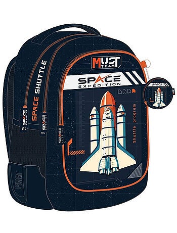 Mochila must space expedition 43 cm – 2 compartimentos con cremallera