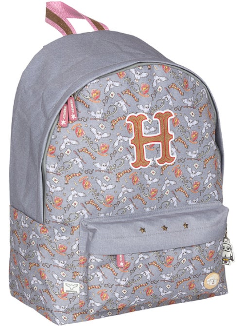 Mochila niña 1 compartimento HARRY POTTER Hedwig gris estampado - Kiabi Mochila niña 1 compartimento HARRY POTTER Hedwig gris estampado - Kiabi