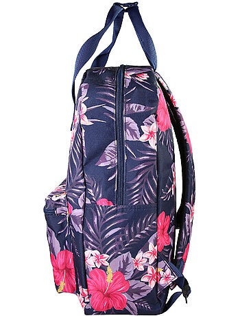 Mochila niña Offshore violeta floral 1 compartimento